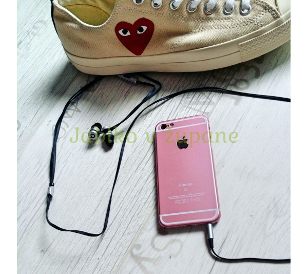 Kryt Plastic iPhone 5/5S/SE - ružový